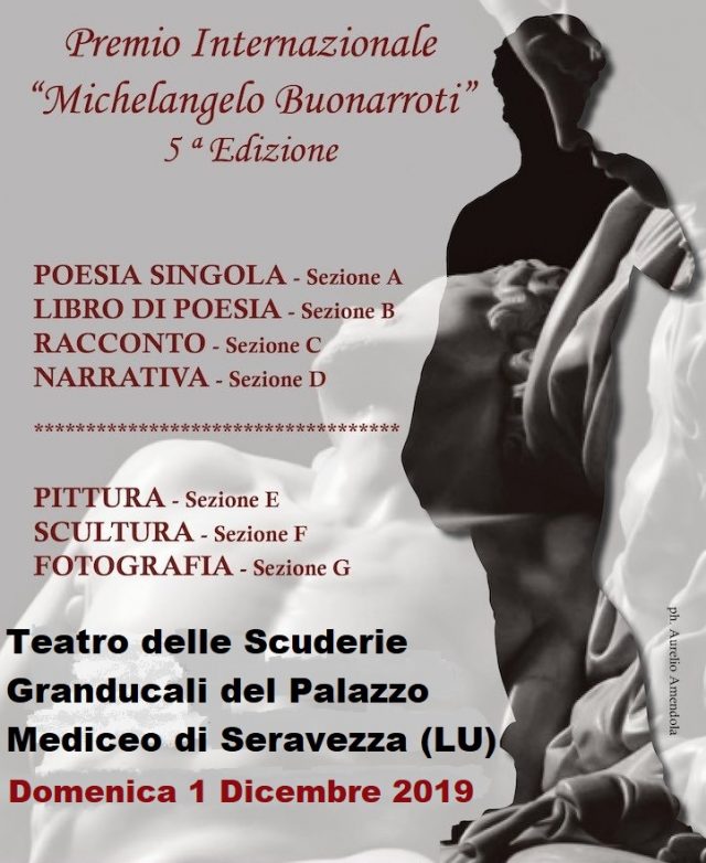 Premio Internazionale Michelangelo Buonarroti 2019